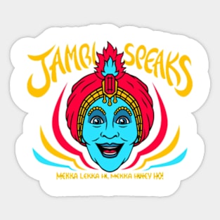 JAMBI SPEAKS Sticker